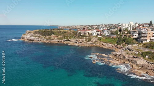 Wallpaper Mural Bondi Beach panoramic aerial view on a sunny day, Sydney, Australia Torontodigital.ca