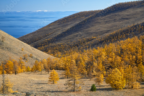 Baikal. Autumn landscape