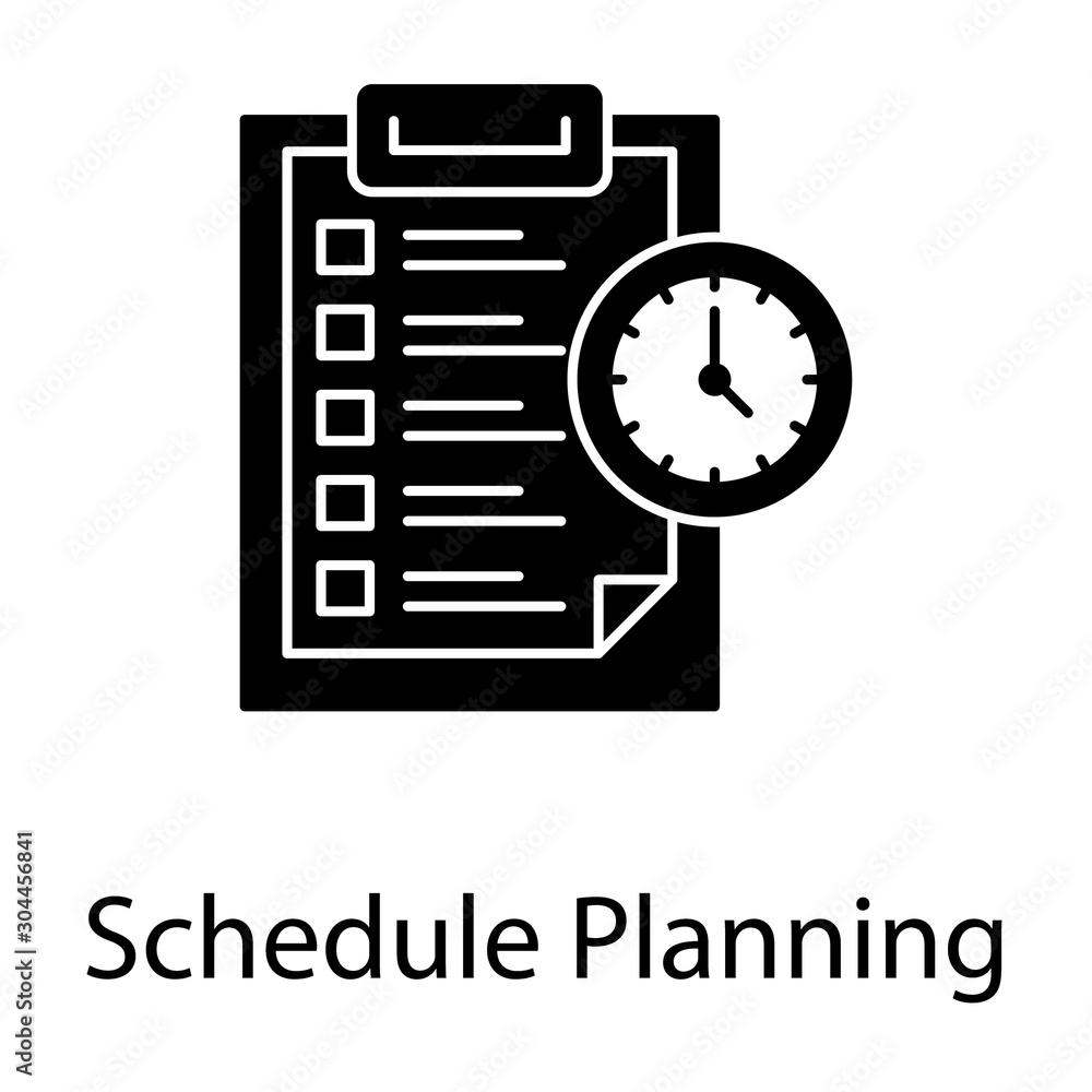 Schedule Planning Report Schedule Planning Report