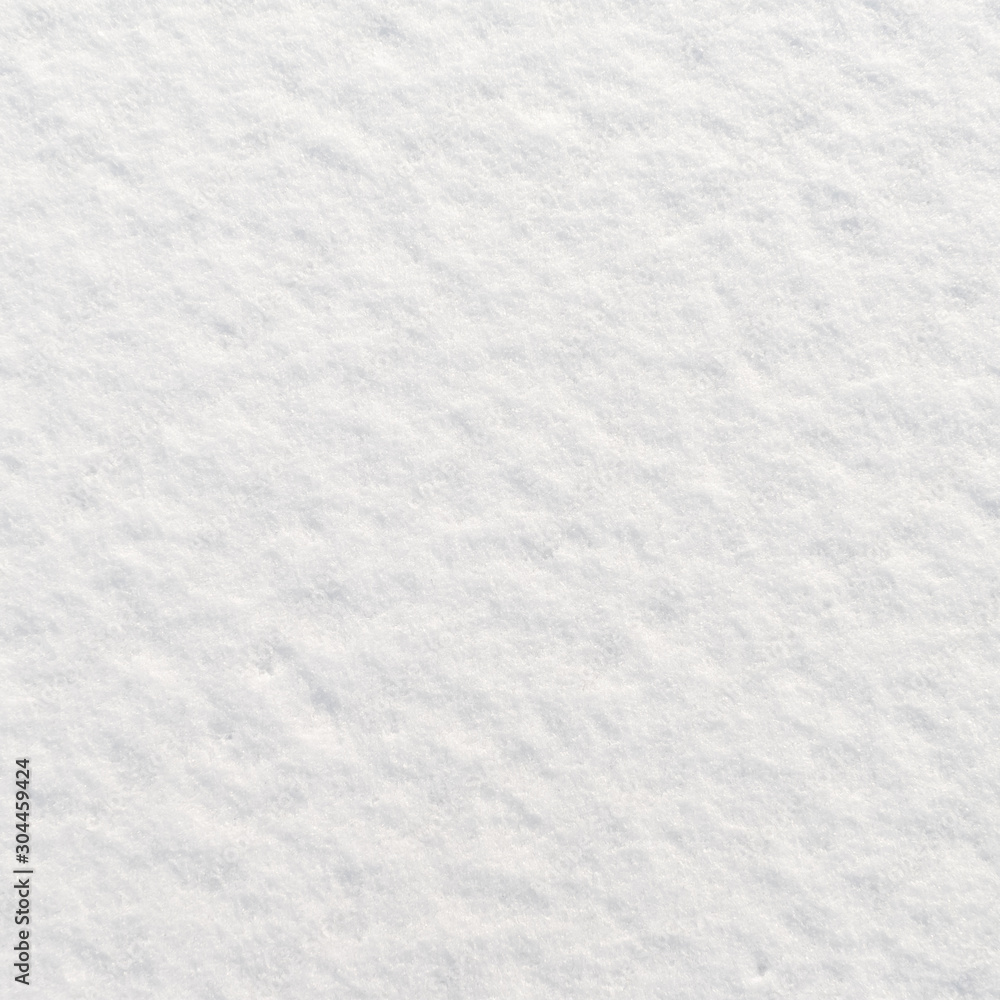 Snow for texture or background, top view - obrazy, fototapety, plakaty 