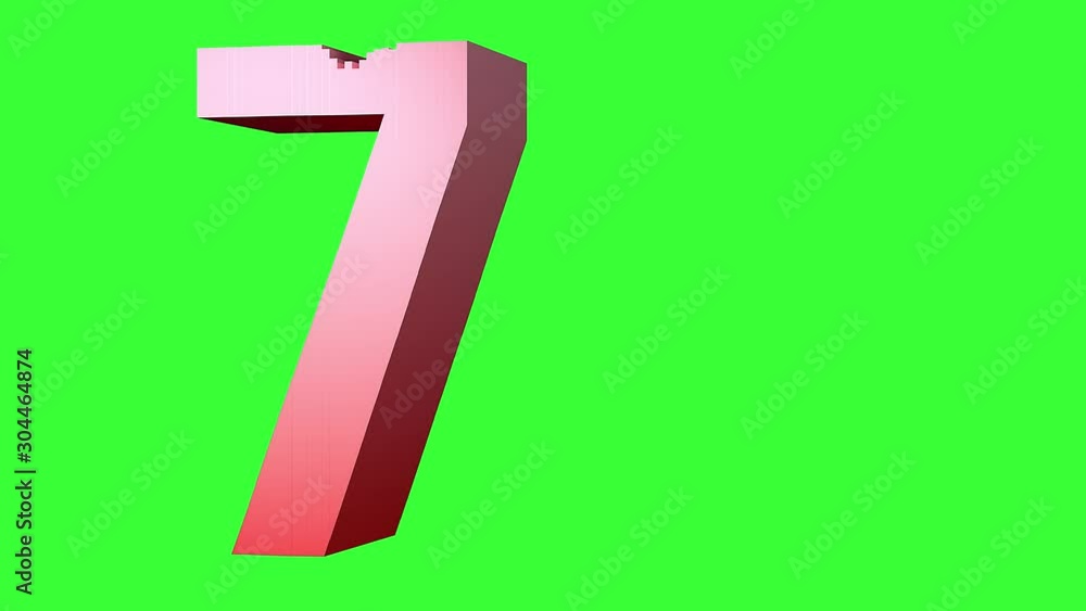 Número siete 7 Número siete 7