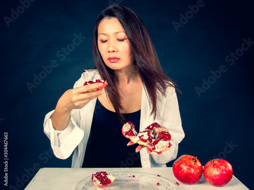 Photography Pomegranate taste
