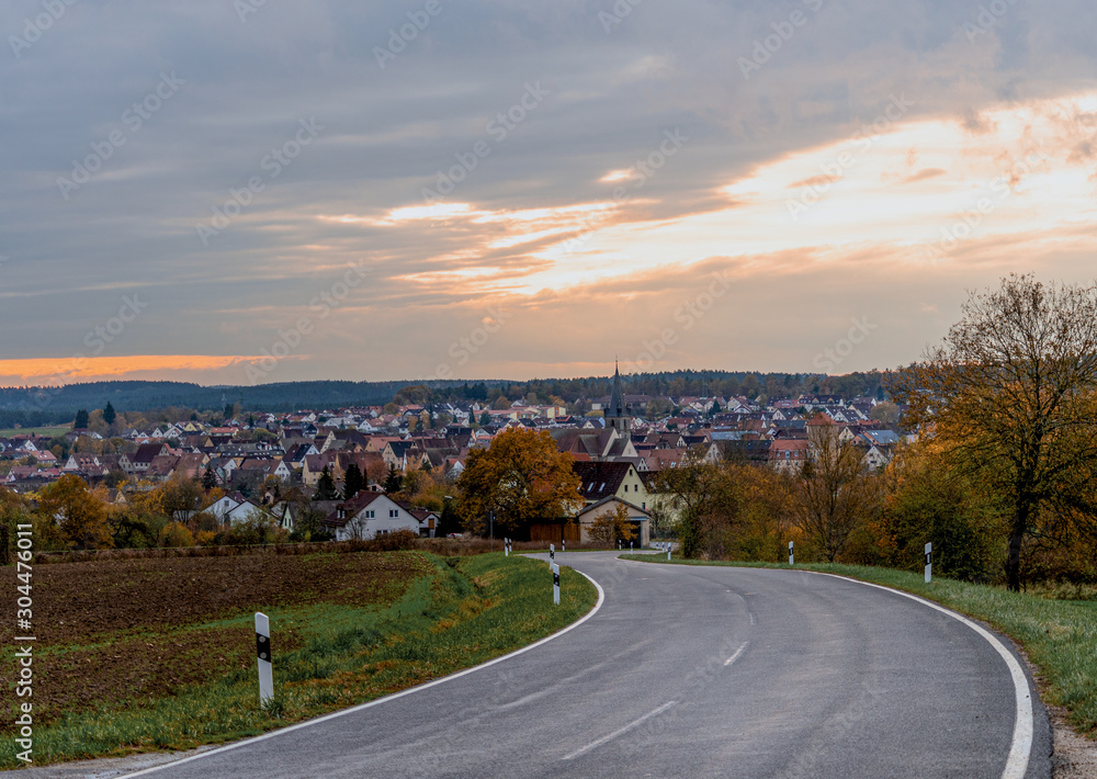 Obraz premium road in mountains