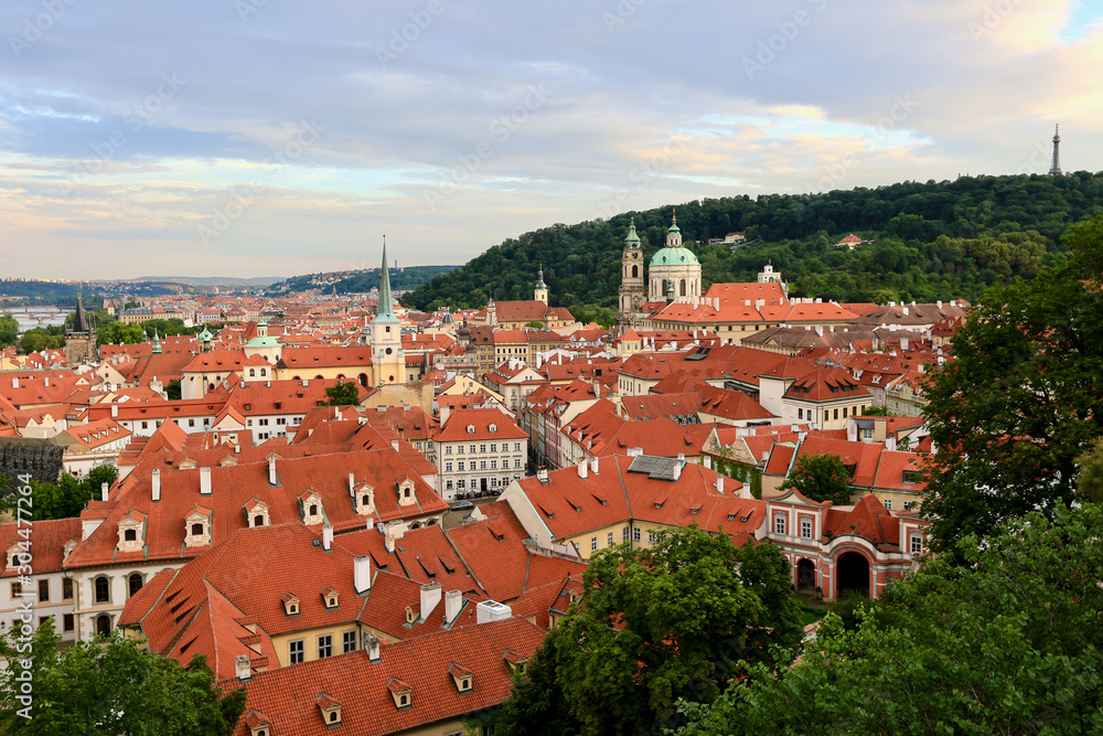 View of Prague from the Castle Ramparts