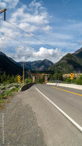 Bridge in the Mountains