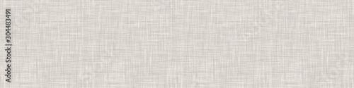 Natural White Gray French Linen Texture Background. Old Ecru Flax Fibre Seamless Pattern. Organic Yarn Close Up Weave Fabric for Wallpaper, Ecru Beige Cloth Packaging Canvas. Vector EPS10 Repeat Tile