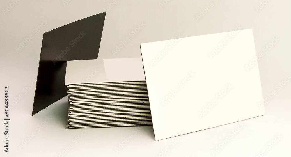 Blank Magnets On Refrigerator Stock Photo - Download Image Now