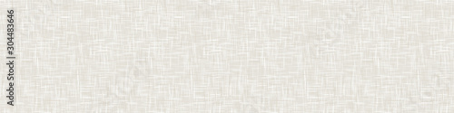 Natural White Gray French Linen Texture Background. Old Ecru Flax Fibre Seamless Pattern. Organic Yarn Close Up Weave Fabric for Wallpaper, Ecru Beige Cloth Packaging Canvas. Vector EPS10 Repeat Tile