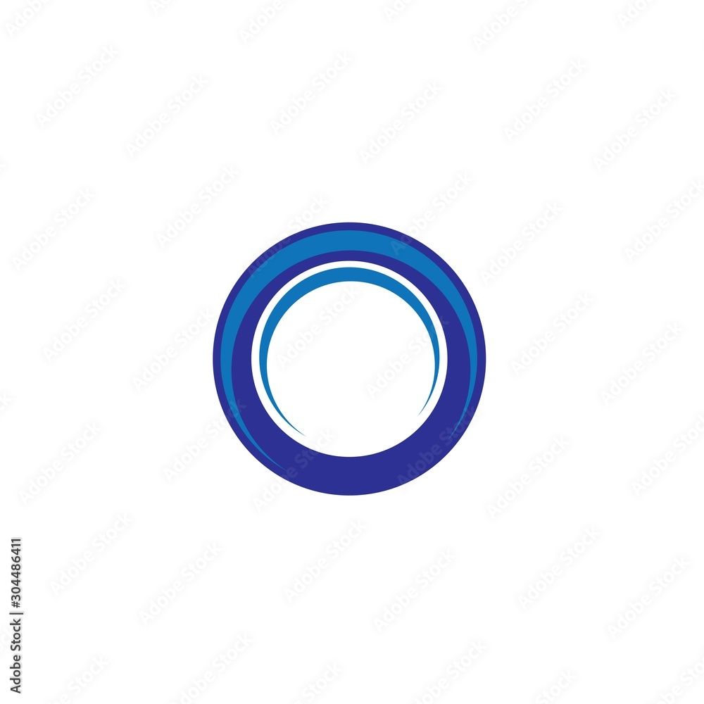 Circle vector illustration icon Logo Circle vector illustration icon Logo