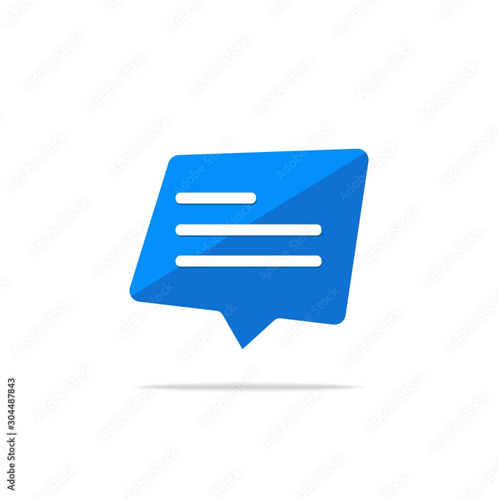 Typing in a chat bubble icon, comment sign symbol Typing in a chat bubble icon, comment sign symbol