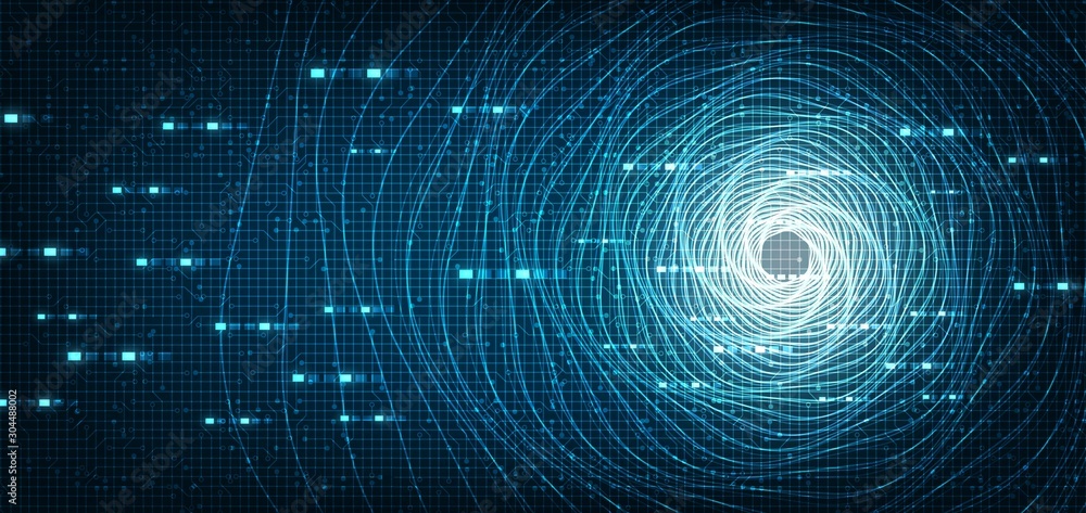 Digital Teleport Warp Spiral Technology System Background,Network Concept design,Vector illustration. Digital Teleport Warp Spiral Technology System Background,Network Concept design,Vector illustration.