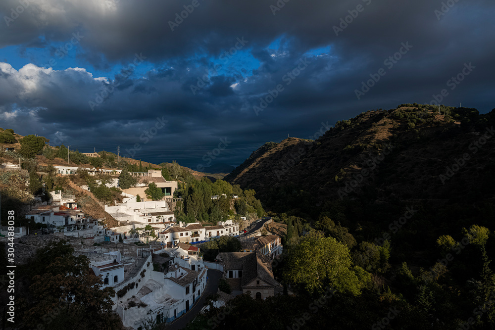 Granada, Spanien, Sacromonte 