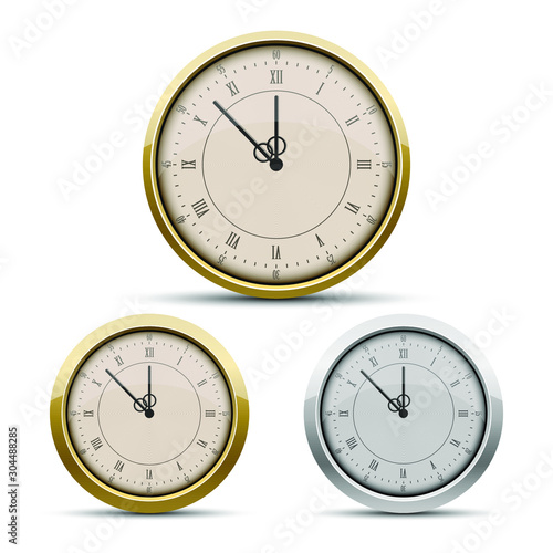 Pocket watch vector design illustration isolated on white background