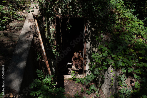 abandoned entrance