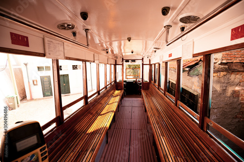 Historic Tram interior