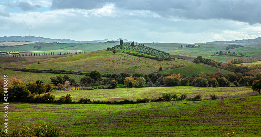 Tuscany Country Landscape Val d'Orcia Italy