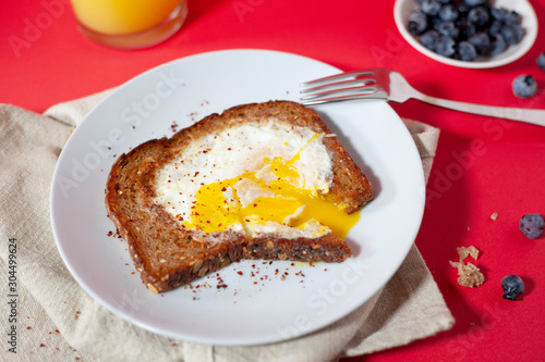 Egg In A Hole Dish