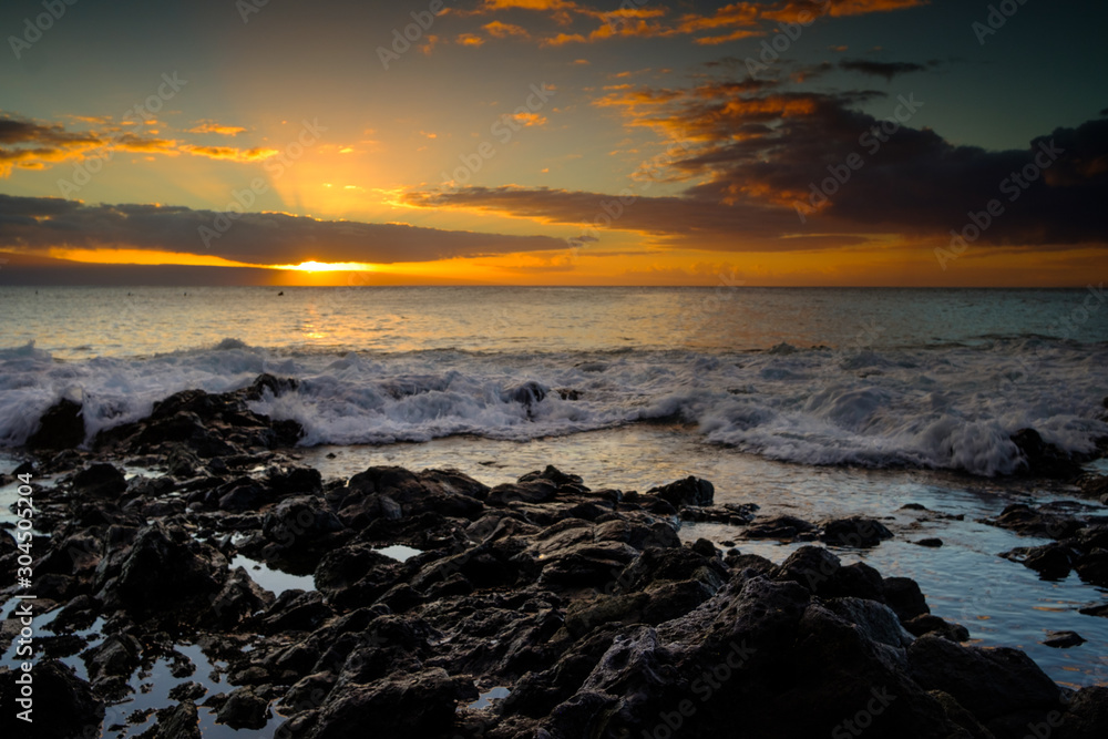 Obraz premium Hawaiian Sunset