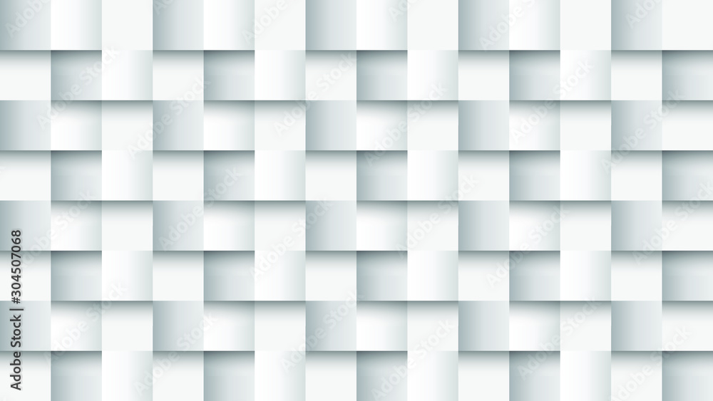 3d white weave background vector design. wallpaper abstract