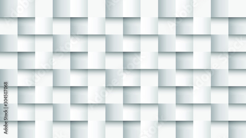 3d white weave background vector design. wallpaper abstract