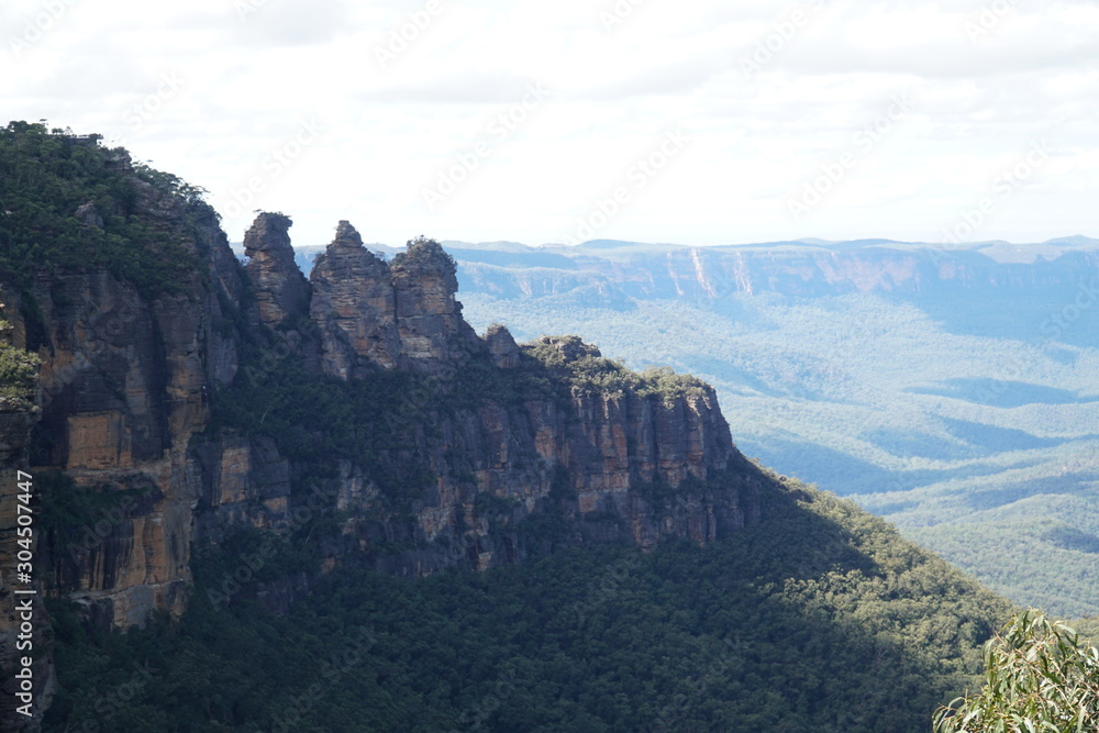 the three sisters at the blue mountains