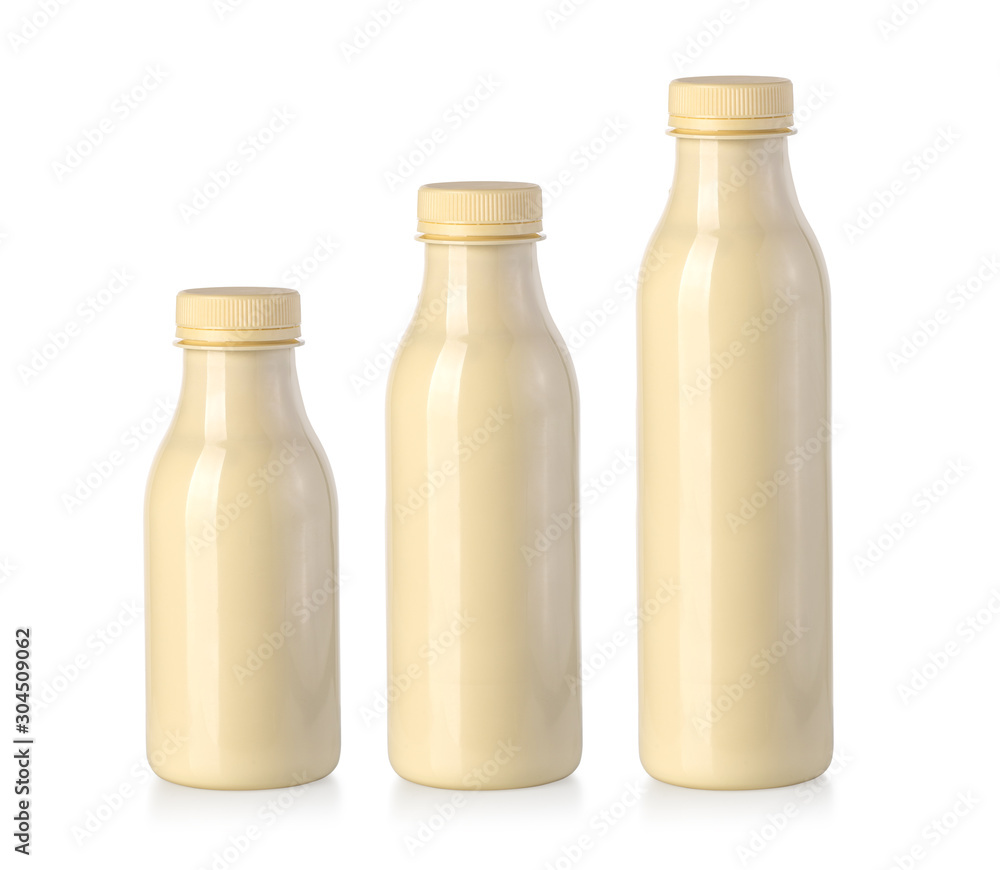 plastc bottle with milk plastc bottle with milk