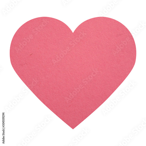 red paper heart