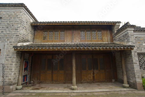 Ningbo style chinese ancient building