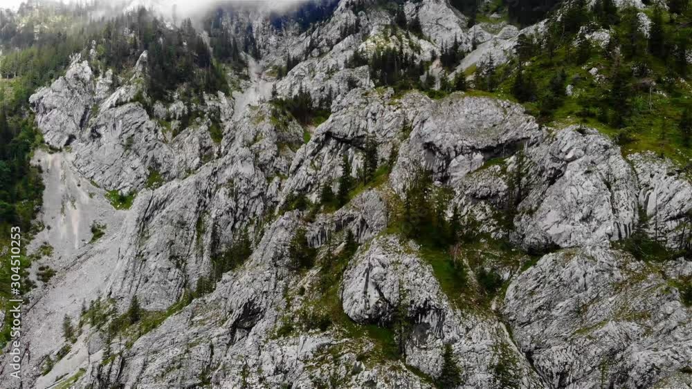 landslide - Traunstein 2019 Gmunden/Austria landslide - Traunstein 2019 Gmunden/Austria