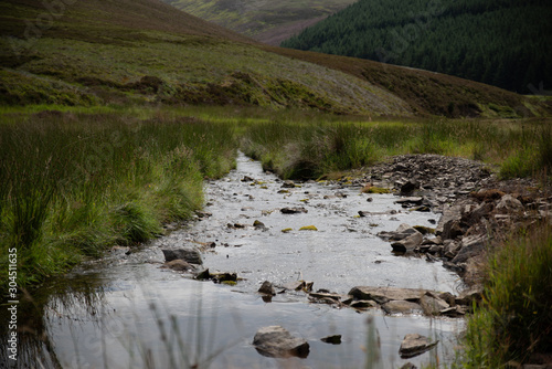 river in mountains