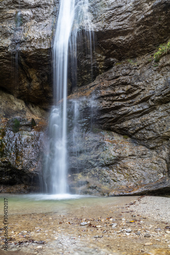 Wasserfall am Scharnbach in Weissbach, Berchtesgaden