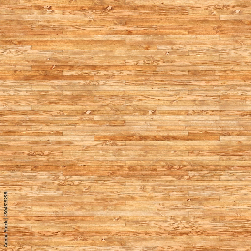 Fototapeta premium Seamless wood parquet texture linear light brown