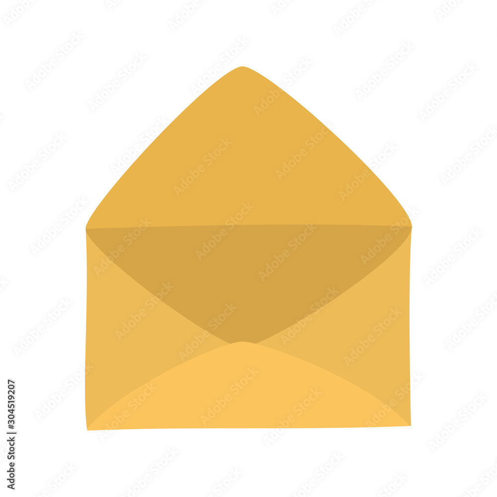 Isolated envelope icon vector design Isolated envelope icon vector design