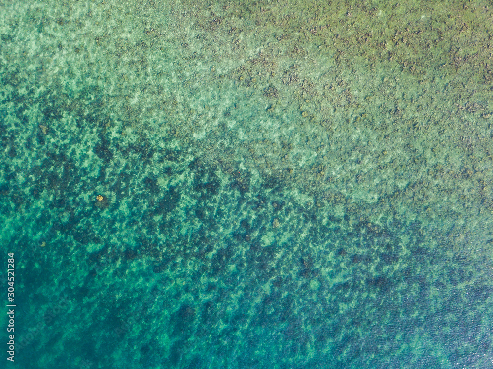 Stony bottom under greenish transparent water. Thailand Stony bottom under greenish transparent water. Thailand