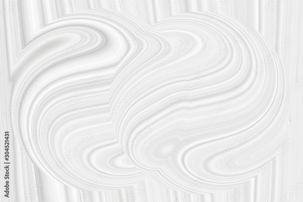 Drawing of a wave of white and gray color. Background with stains and curved lines. Drawing of a wave of white and gray color. Background with stains and curved lines.