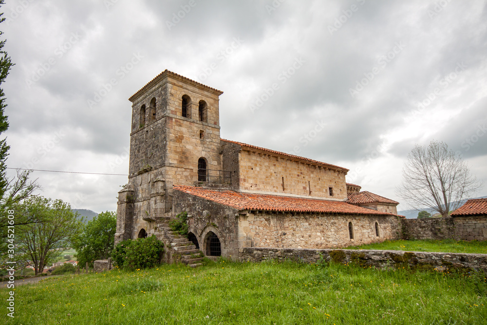 Beautiful old roman rural church