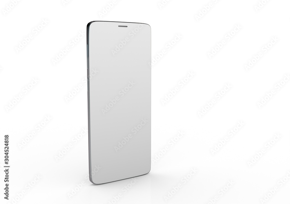 New realistic mobile phone smartphone mockup with blank screen. New realistic mobile phone smartphone mockup with blank screen.