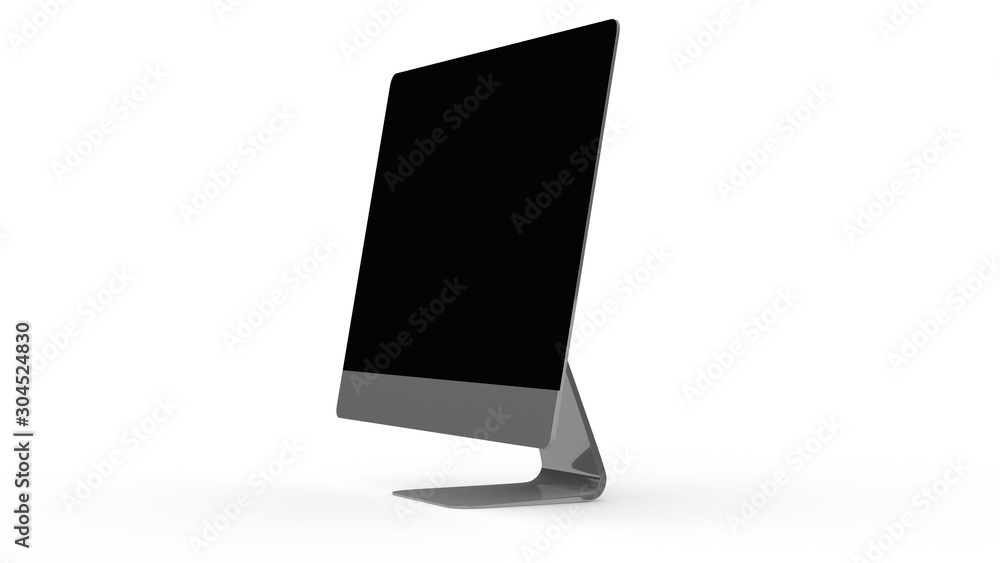 flat monitor white screen computer, pc display digital wide screen and slim 3d flat monitor white screen computer, pc display digital wide screen and slim 3d