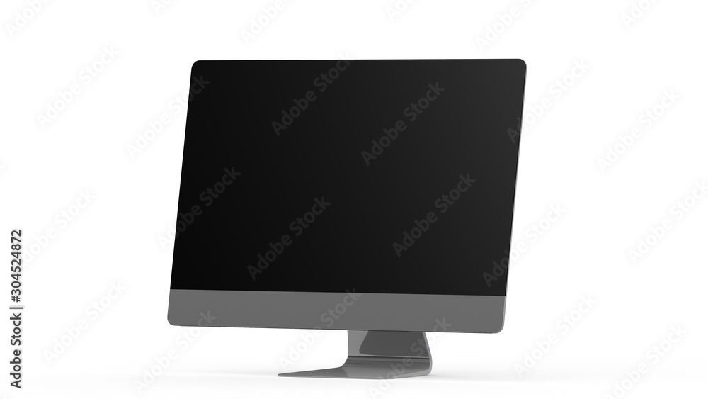 flat monitor white screen computer, pc display digital wide screen and slim 3d flat monitor white screen computer, pc display digital wide screen and slim 3d
