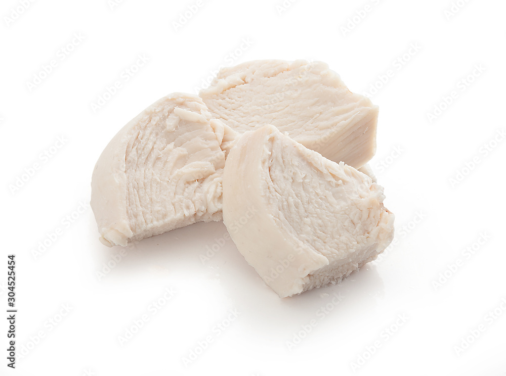 Some prepared chicken pieces Some prepared chicken pieces