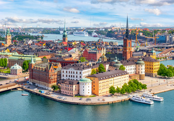 Keuken achterwand Stockholm Uitzicht op Gamla Stan Stockholm  © Mistervlad