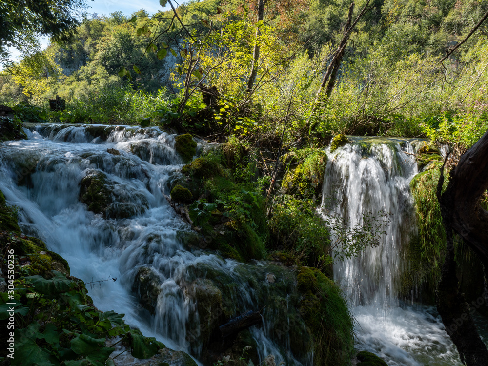 Naklejka premium Plitvice Lakes National Park in Croatia