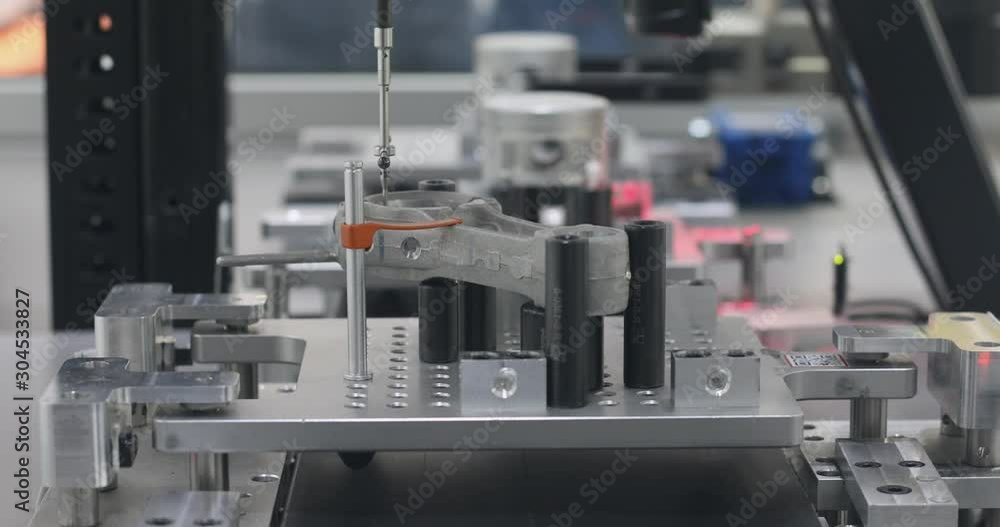 Touch Probe Equipment Machine Measuring Coordinate Parts at Production Line Touch Probe Equipment Machine Measuring Coordinate Parts at Production Line