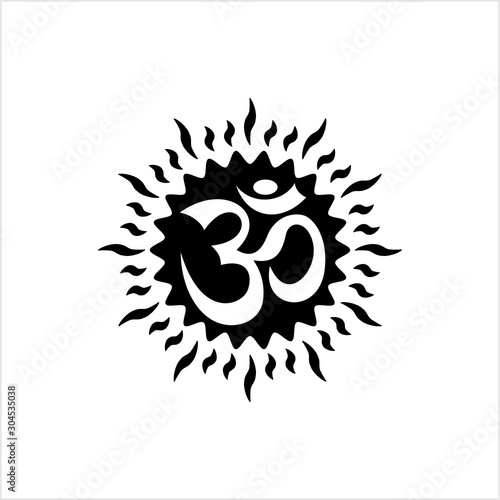 Aum (Om) The Holy Motif Design