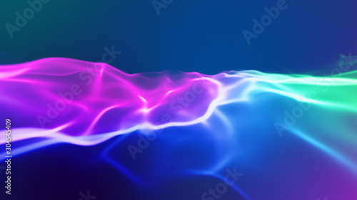 Fototapeta Naklejka Na Ścianę i Meble -  nebula like velvet abstract color