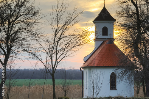 Little church near Vinkovci photo