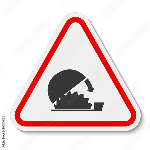 Symbol Use Adjustable Guard Isolate On White Background,Vector Illustration EPS.10