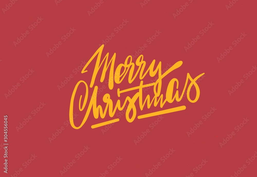Fototapeta premium Merry christmas