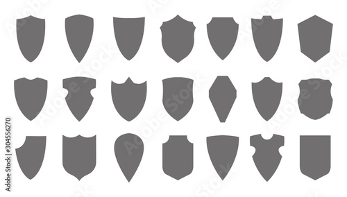 Shield icons collection