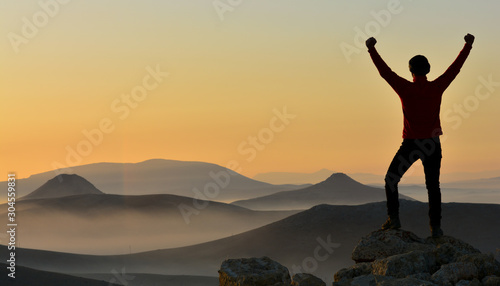 Fotografija The Man Who Watches the Magnificent View